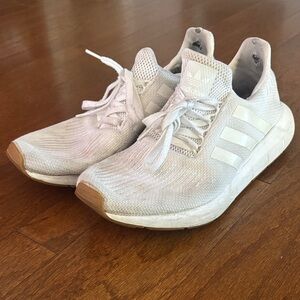 Adidas Light Gray Athletic Sneakers